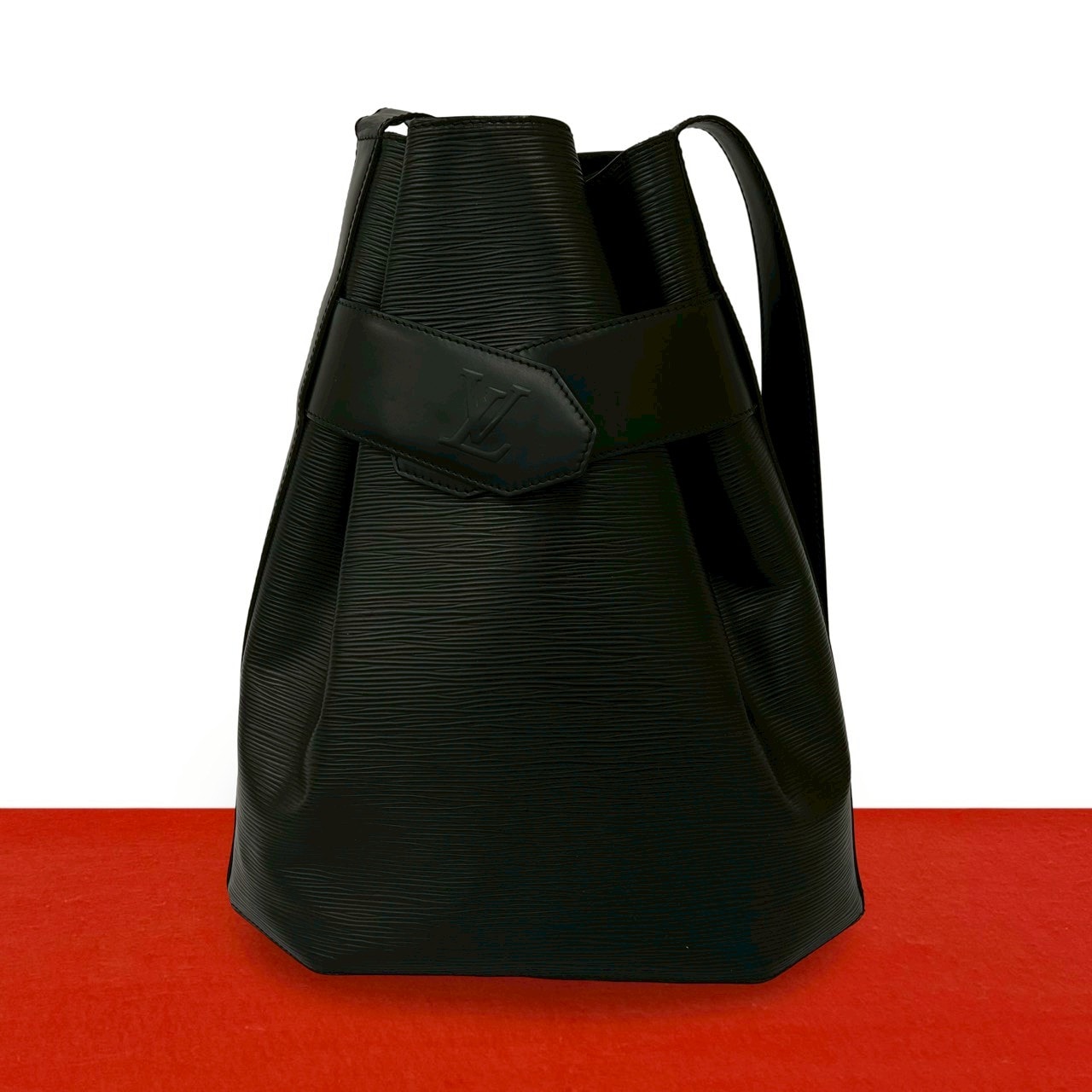 LOUIS VUITTON サックデポール GM エピ ショルダー ブラウン