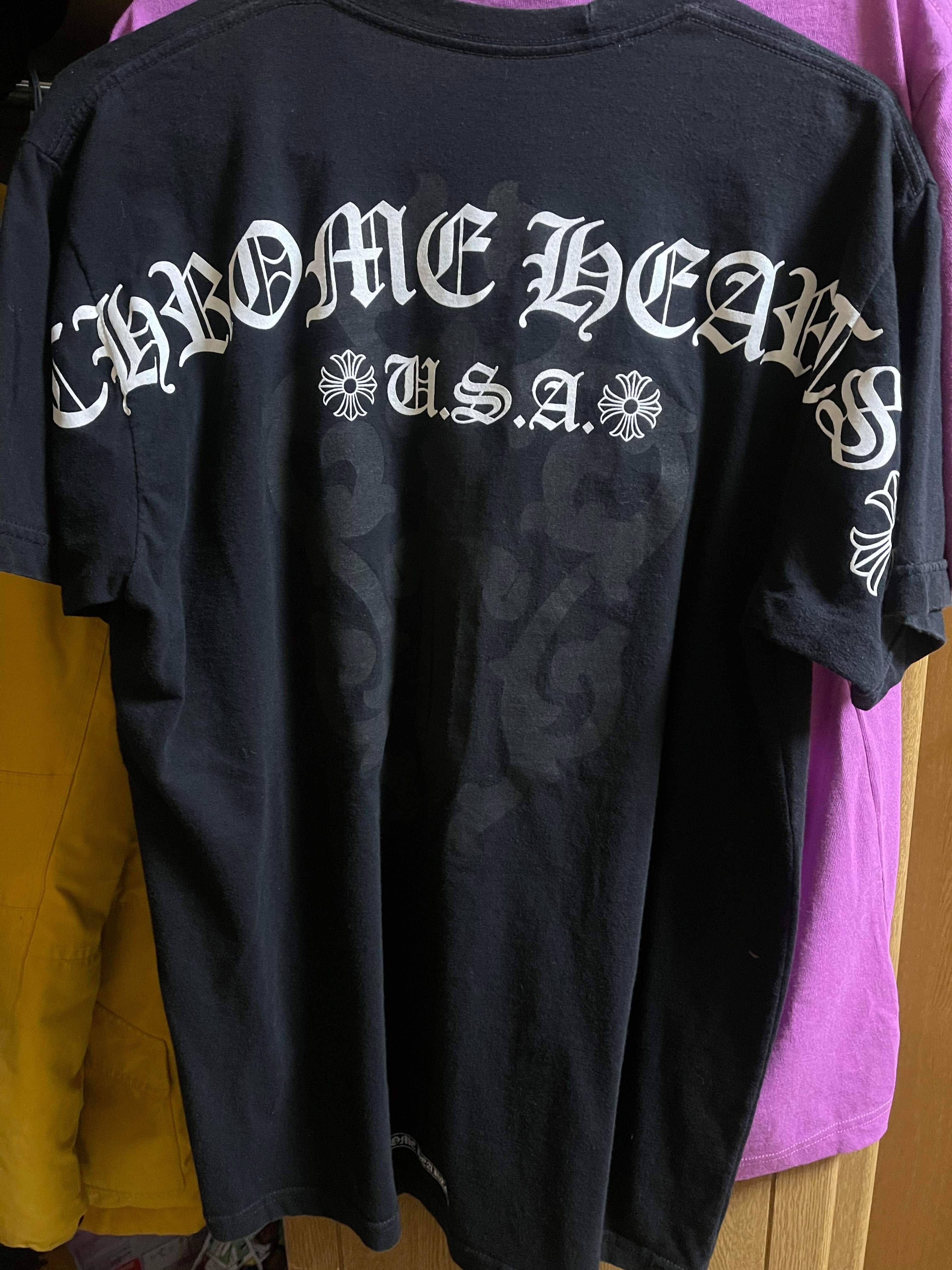 Chrome Hearts Made In Hollywood Plus Cross T-Shirt "Black"