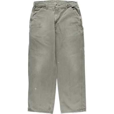 古着 カーハート Carhartt Dungaree Fit ダックペインターパンツ メンズw35相当/eaa495641
