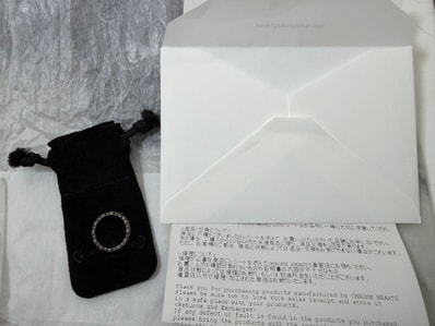 Chrome Hearts TINY E CH PLS BAND "Silver"