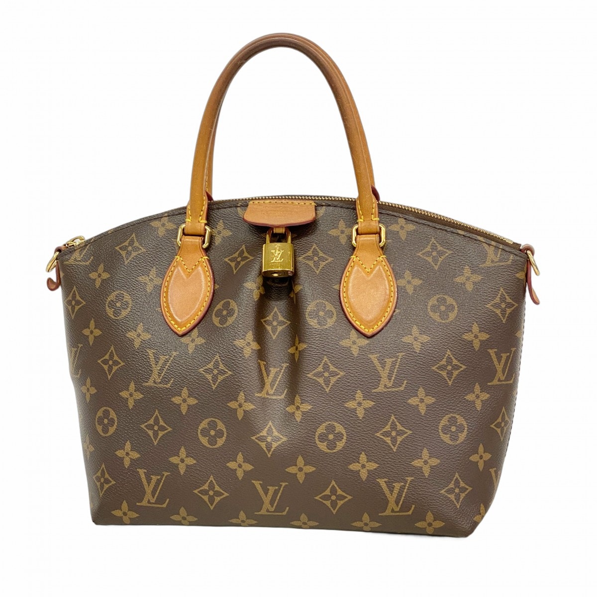 【6dd4755-k】ルイヴィトン ハンドバッグ モノグラム ボエシPM NM M45986 ブラウン【中古】レディース