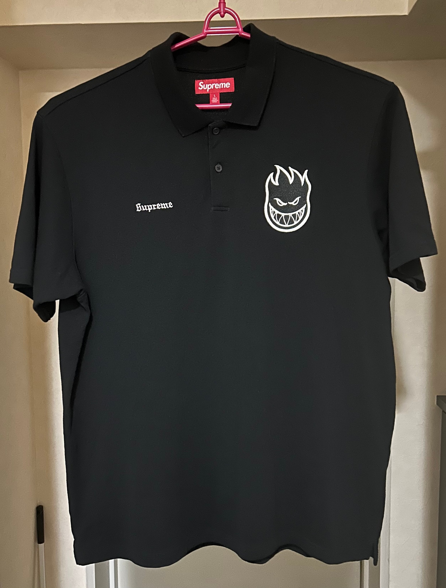 Supreme x Spitfire Polo "Black"