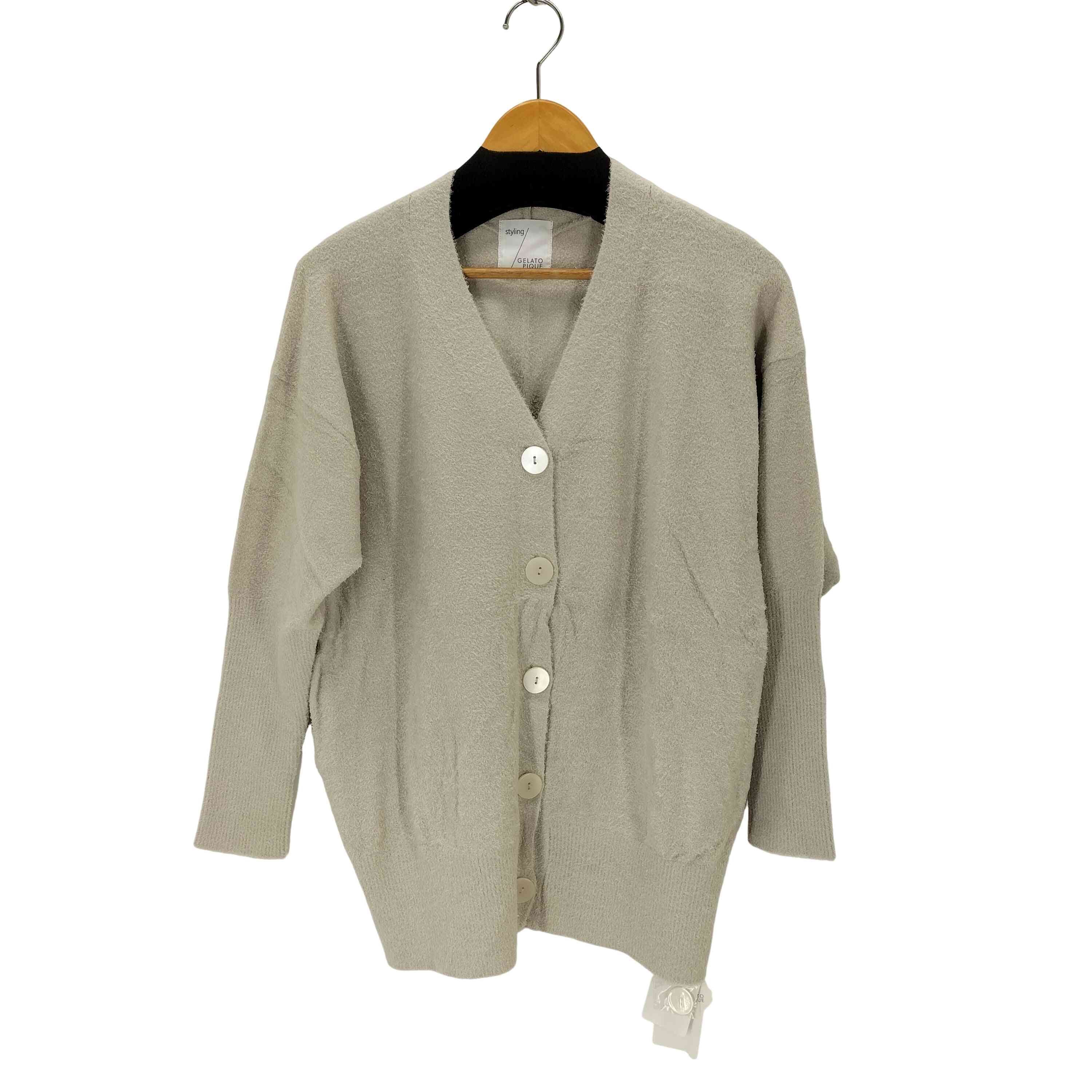 スフレヤーンニットカーディガン【1141379028444】