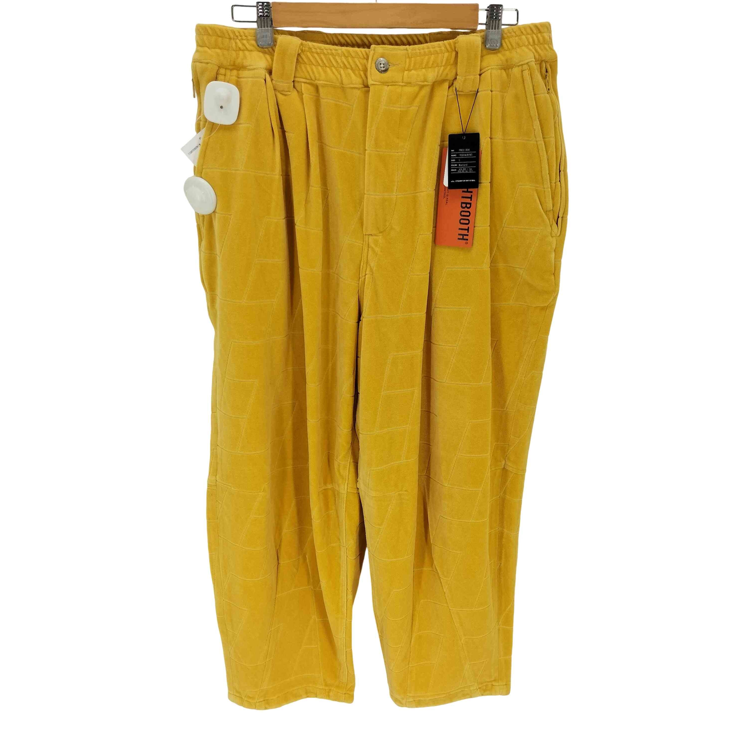 TIGHTBOOTH Formal Checker Plate Baggy Slacks 