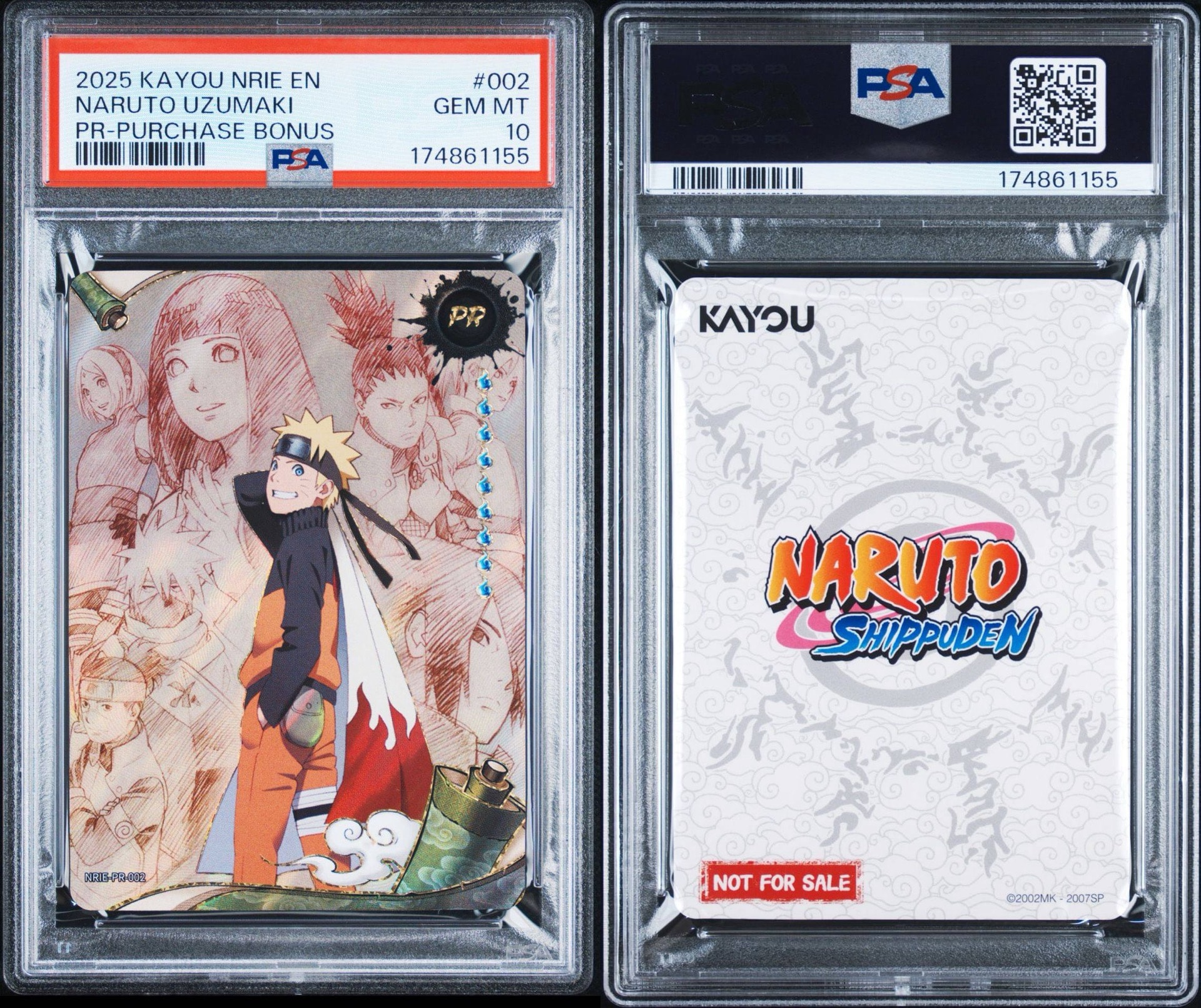 GemMint10 NARUTO うずまきナルト NRIE-PR-002 鑑定品 PSA10】うずまきナルト PR [NRIE-PR-002]【英語版】(プロモーション