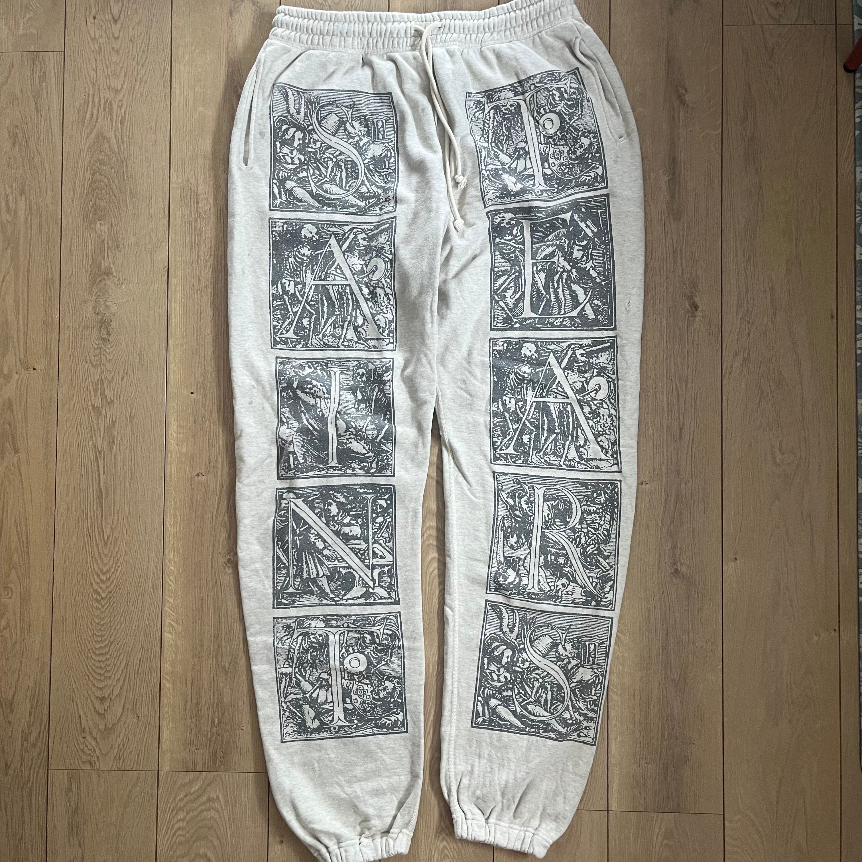 Saint Michael denim tears スウェット　パンツ