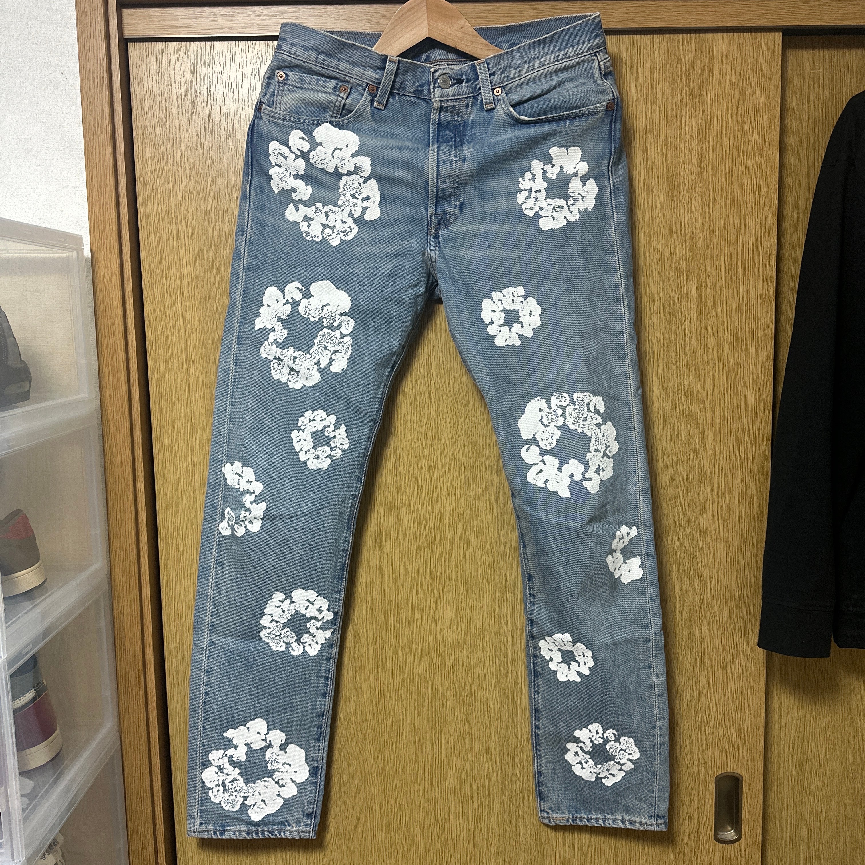 LEVI'S x Denim Tears The Cotton Wreath Jean "Light Wash"