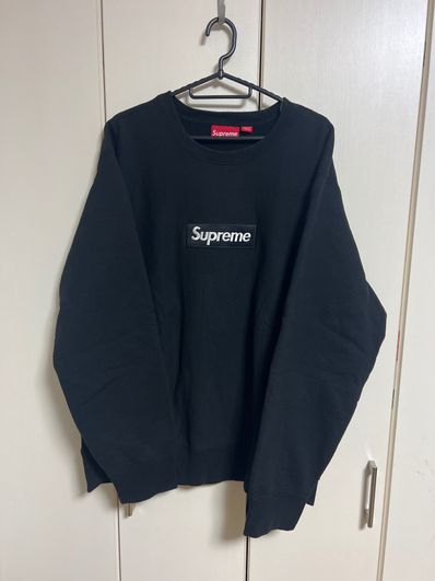 Supreme Box Logo Crewneck Sweatshirt "Black" (18FW)