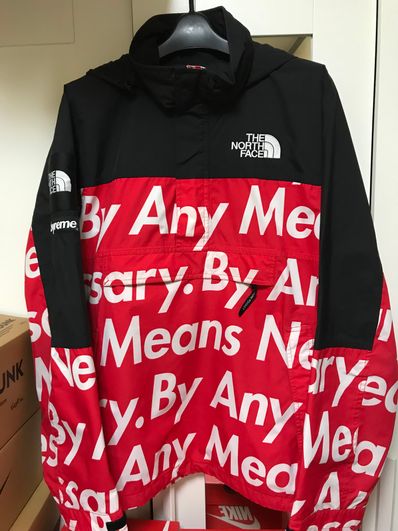 Supreme x The North Face By Any Means Mountain Jacket "Red"