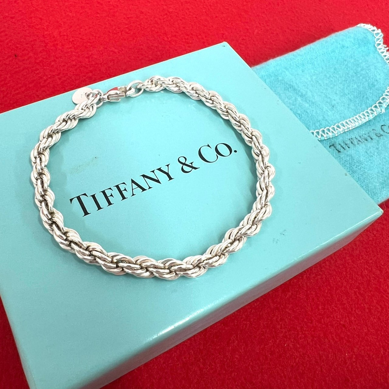 TIFFANY&Co. ティファニー ツイストロープ ブレスレット シルバー925 ブレスレット シルバー
28468