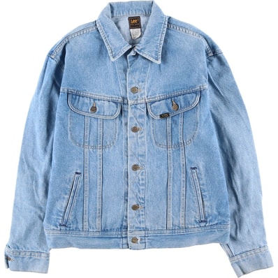 古着 80年代~ リー Lee RIDERS ライダース デニムジャケット Gジャン メンズL相当 ヴィンテージ/eaa616431