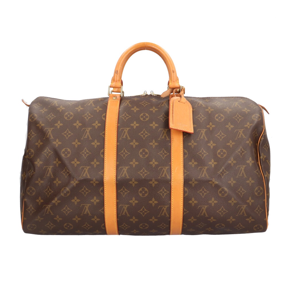 ルイヴィトン キーポル50 モノグラム ボストンバッグ モノグラムキャンバス M41426 ブラウン ユニセックス LOUIS VUITTON  中古