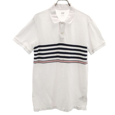 GAP ギャップ 半袖 ポロシャツ S ホワイト