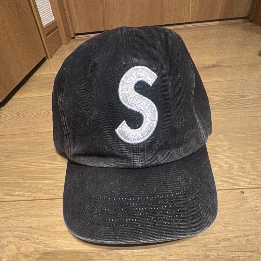 Supreme Pigment Print S Logo 6-Panel "Black"