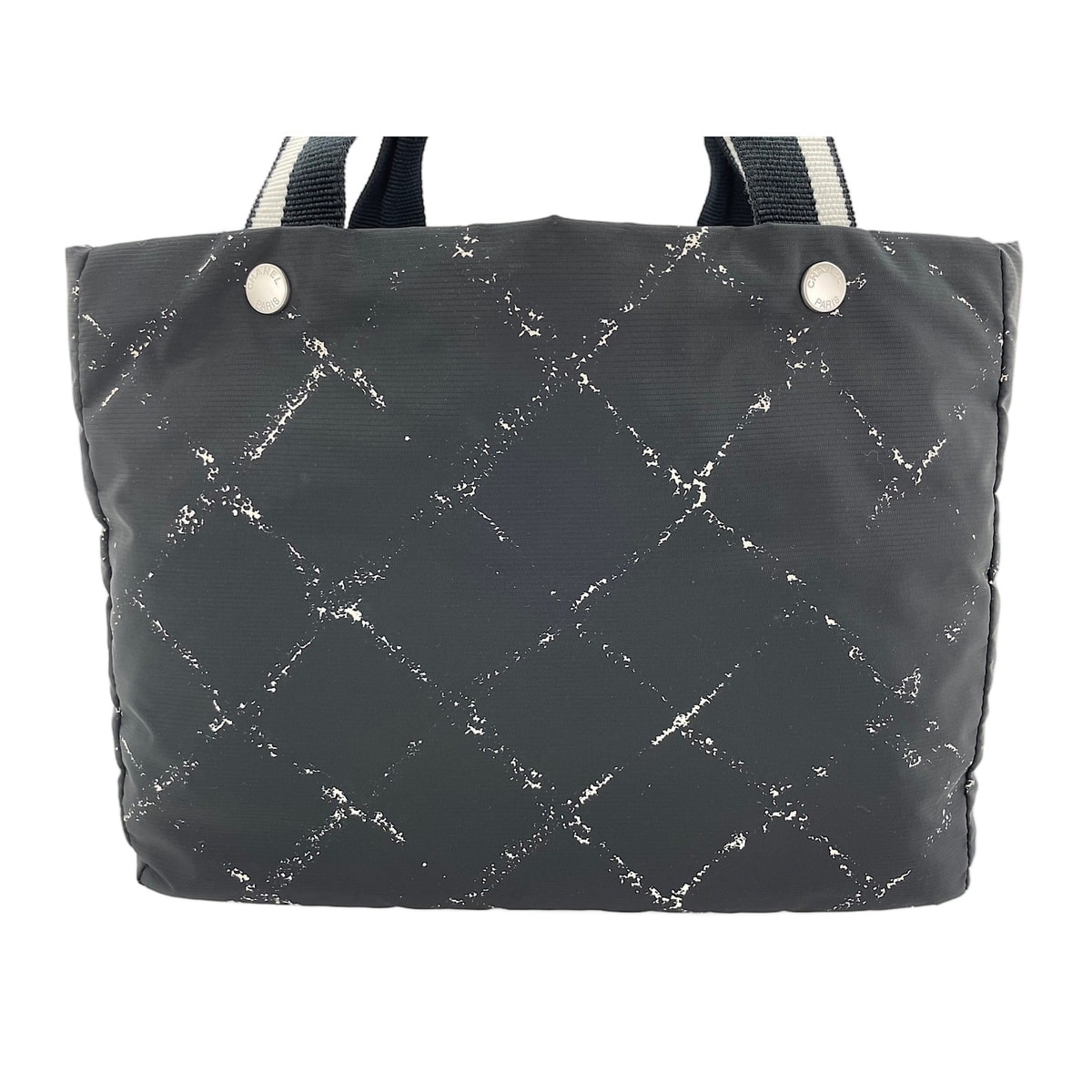シャネル CHANEL ナイロン トラベルライン トートバッグ【中古】