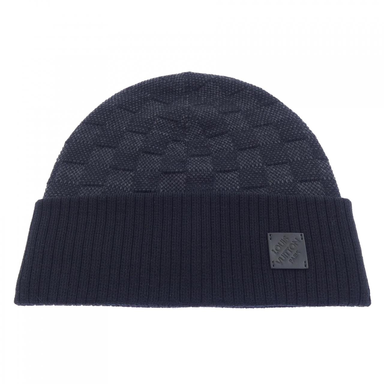 ルイヴィトン LOUIS VUITTON ビーニーネオプティ・ダミエ M77983 ニットキャップ