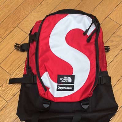 Supreme x The North Face S Logo Expedition Backpack "Red"