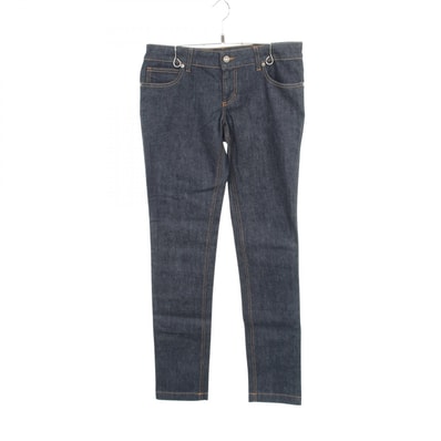 グッチ GUCCI スキニー デニムパンツ 衣料品 ボトムス コットン レディース ネイビー系 337614 【中古】