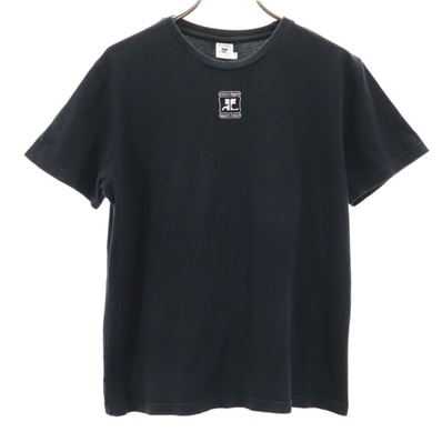 courreges クレージュ 半袖 Tシャツ 40 ブラック