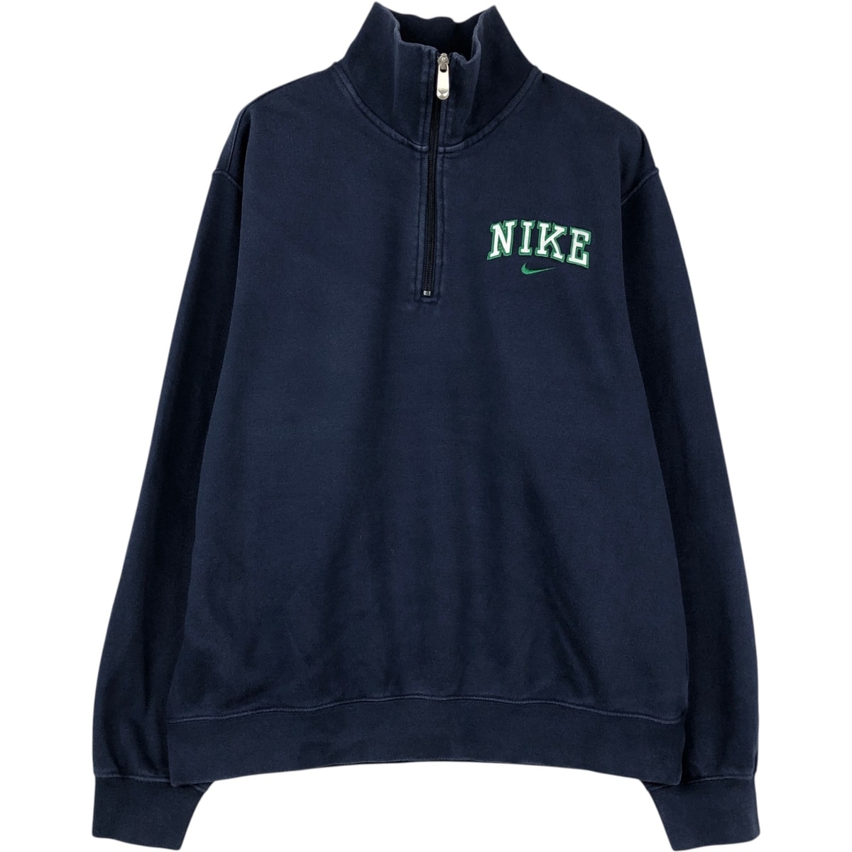 古着 00年代 ナイキ NIKE ハーフジップスウェットシャツ トレーナー メンズL相当/eaa647557