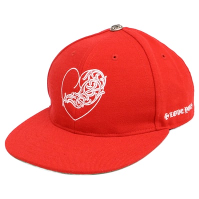 クロムハーツ 新品未使用 LOVE YOU Fitted HAT ベースボールキャップ 7 3/8 58.7cm