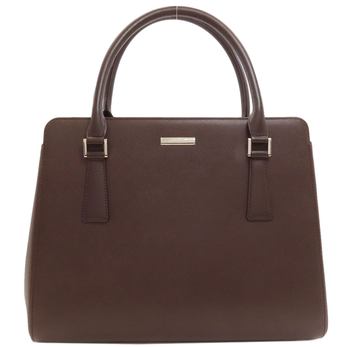 BURBERRY バーバリー ロゴ ハンドバッグ レザー レディース [中古]