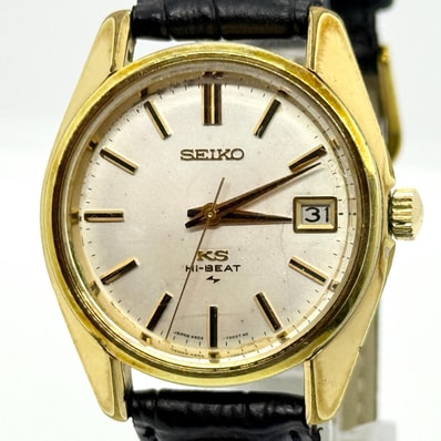 SEIKO セイコー KING SEIKO キングセイコー ハイビート 4502-7001 シルバー 手巻き メンズ 腕時計 稼働品
