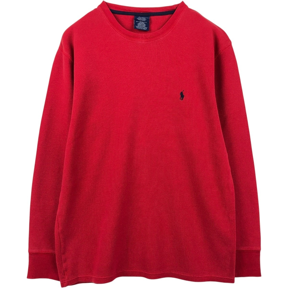 古着 ラルフローレン Ralph Lauren POLO RALPH LAUREN SLEEPWEAR サーマルロンT ワッフル メンズL相当/eaa672891