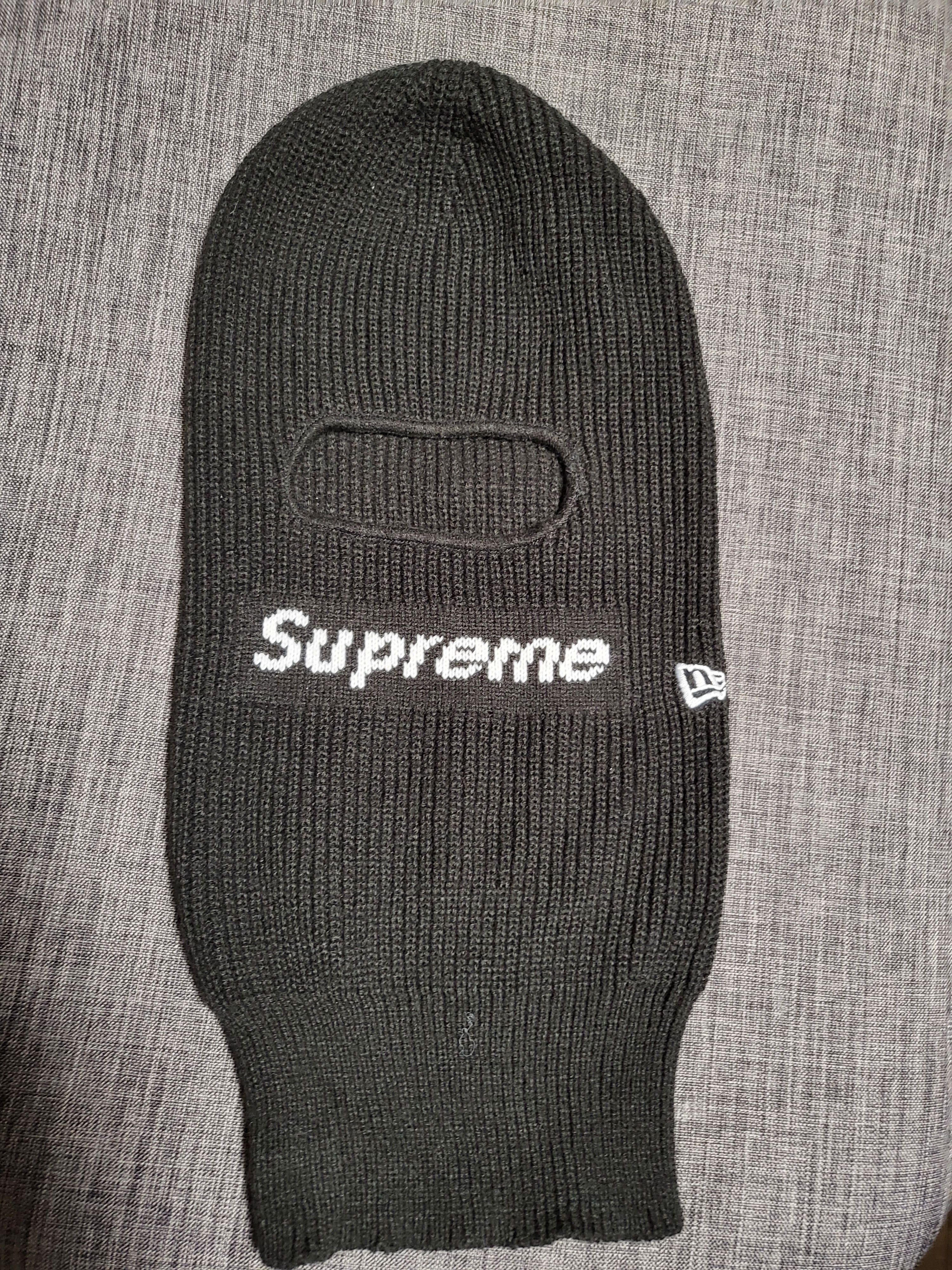 Supreme New Era Box Logo Balaclava "Black"