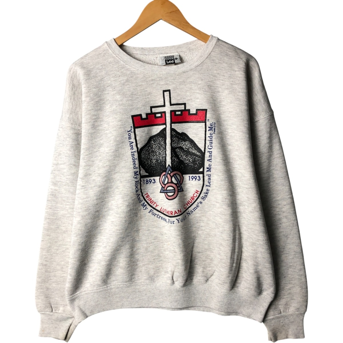 古着 90年代 リー Lee プリントスウェットシャツ トレーナー USA製 メンズXL相当 ヴィンテージ/eaa399733