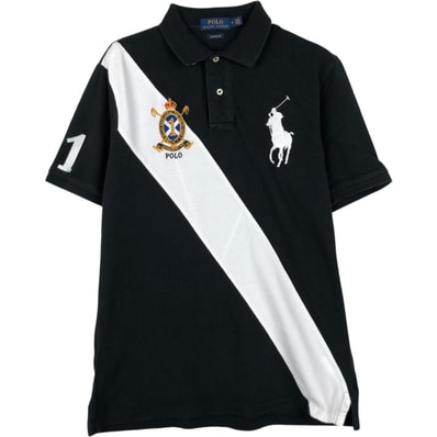 古着 ラルフローレン Ralph Lauren POLO RALPH LAUREN CLASSIC FIT ビッグポニー 半袖 ポロシャツ メンズM相当/eaa653651