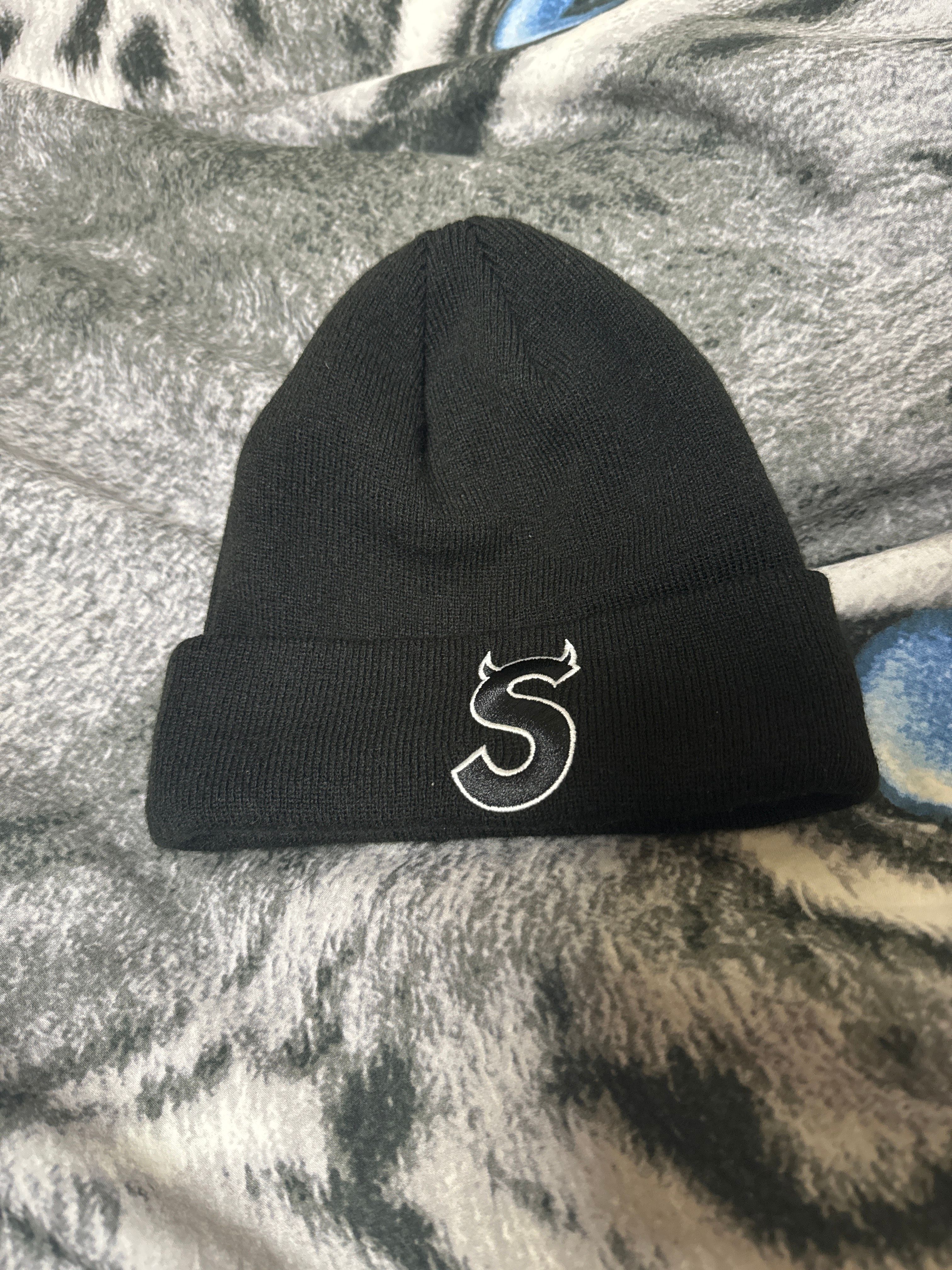 Supreme New Era S Logo Beanie "Black" (22FW)