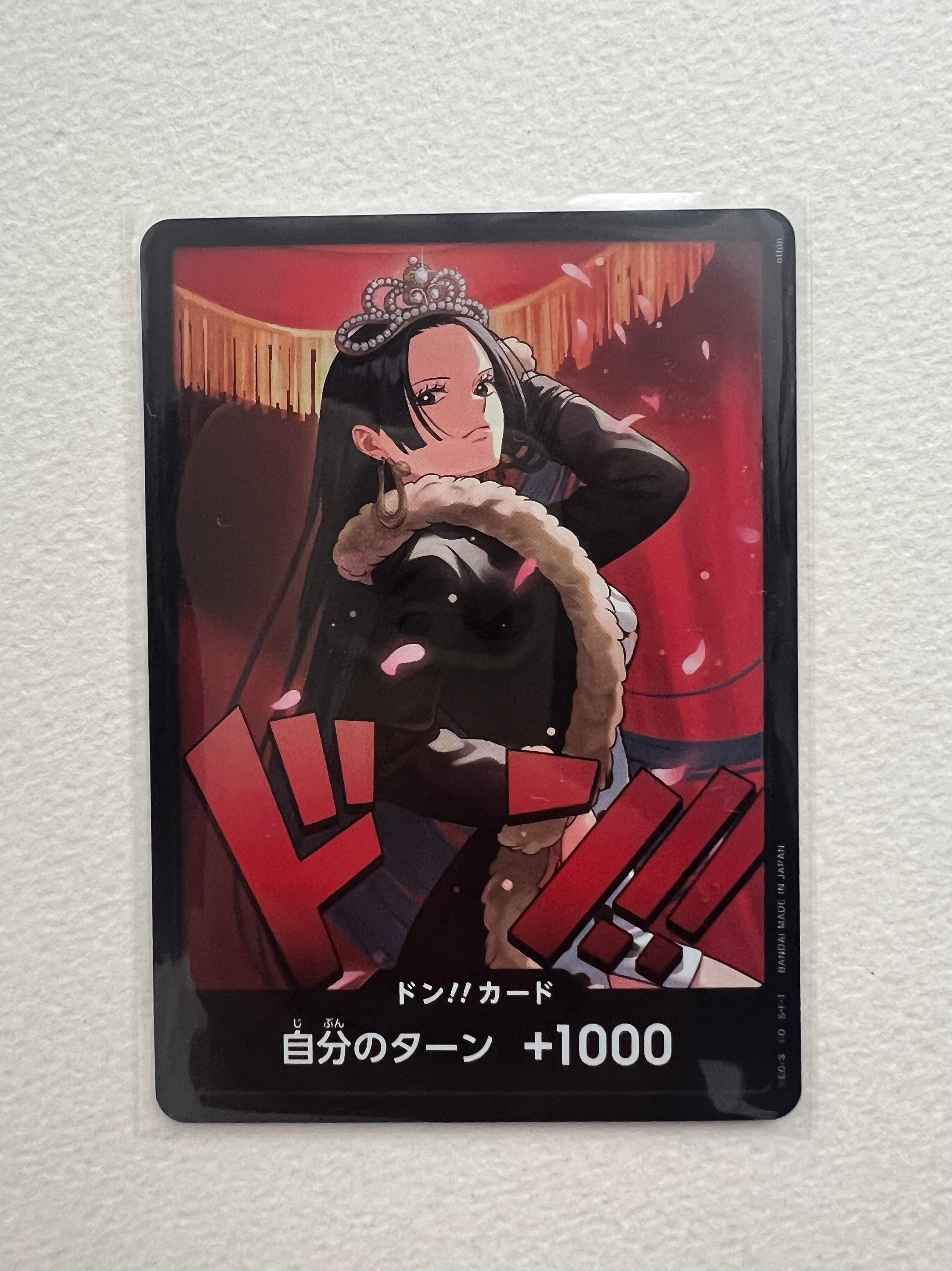 ヒロインズエディション】ハンコック SPカード ＋ドンカード ボア