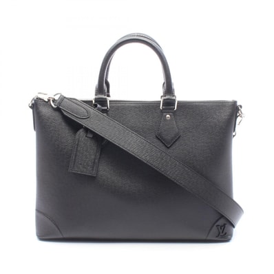 ルイ・ヴィトン LOUIS VUITTON スリム ブリーフケース NV タイガ ノワール 2WAY ブリーフケース バッグ レザー タイガ ノワール メンズ ブラック系 M30978 【中古】
