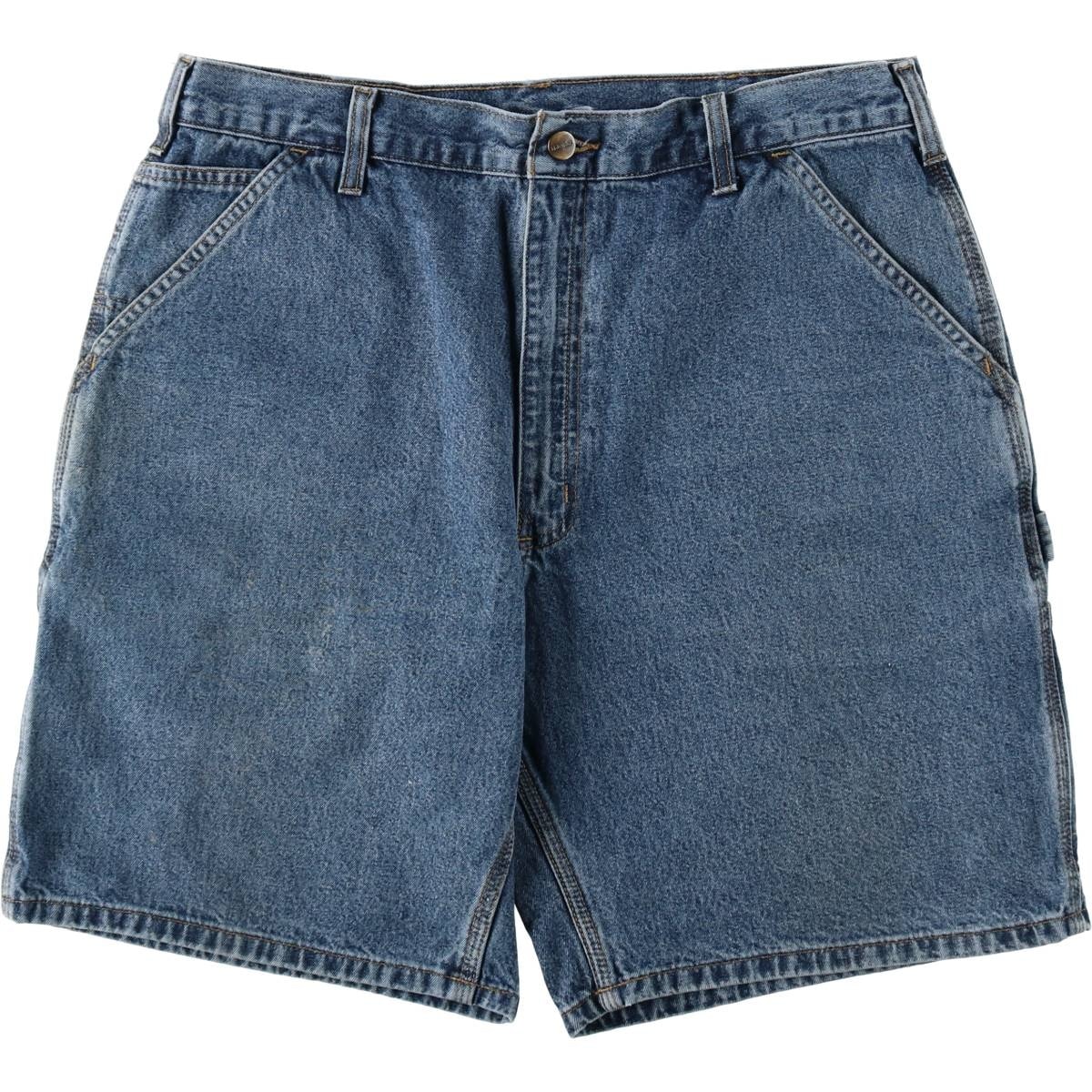 古着 カーハート Carhartt デニムペインターショーツ ショートパンツ メンズw37相当/eaa644164