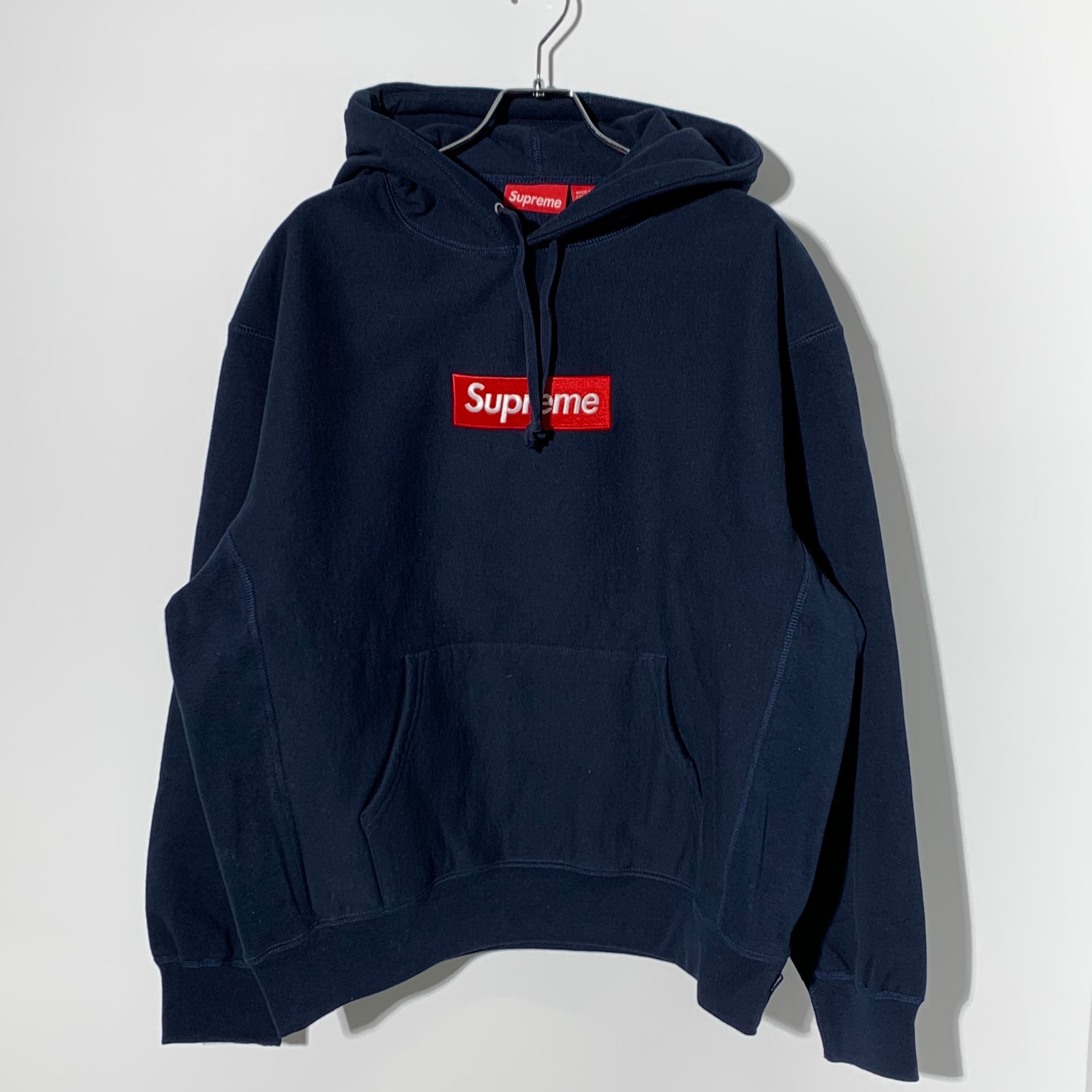 Supreme Box Logo Hooded Sweatshirt "Navy" (24FW)