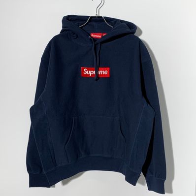 Supreme Box Logo Hooded Sweatshirt "Navy" (24FW)