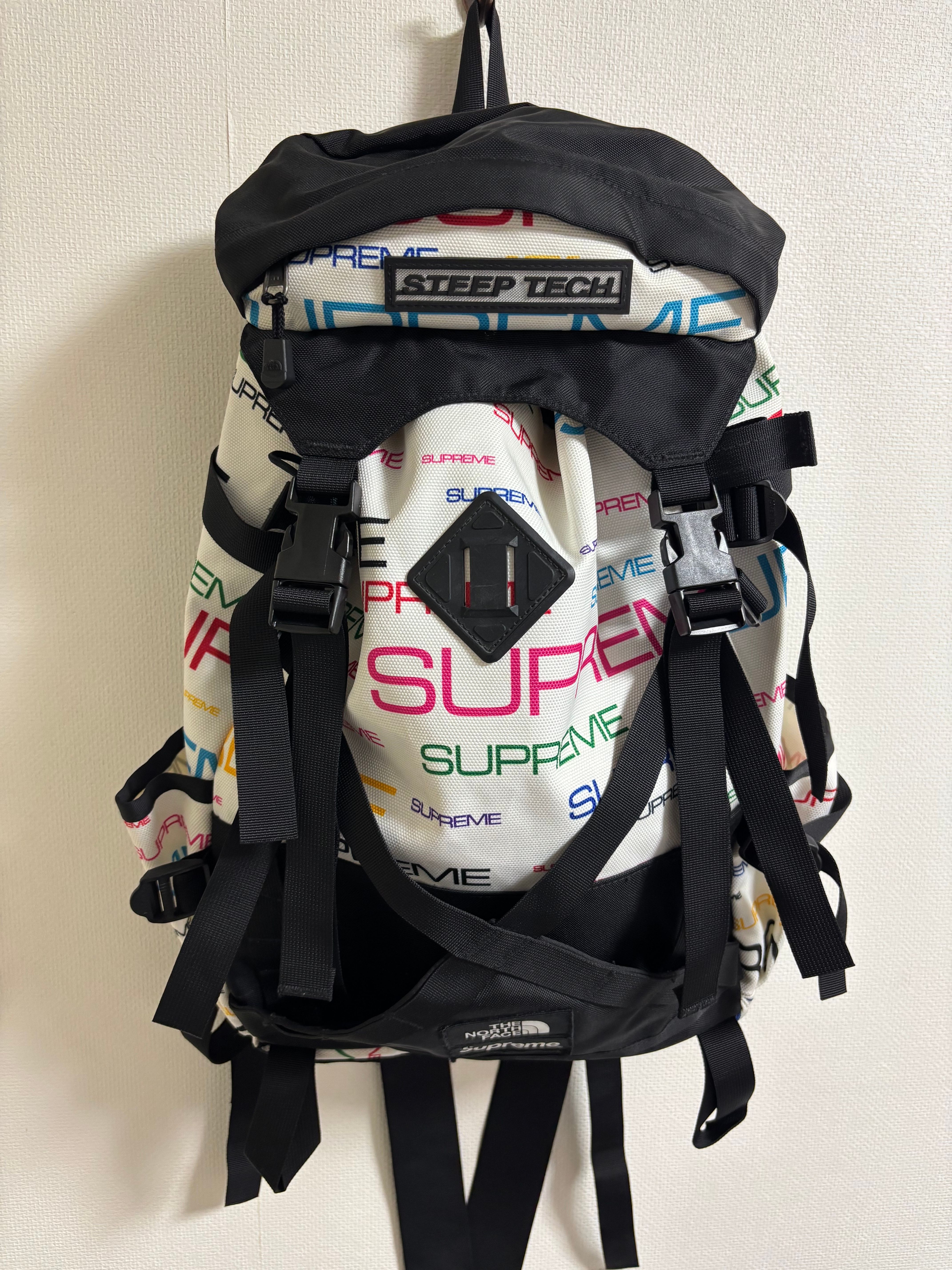 Supreme x The North Face Steep Tech Backpack "White"