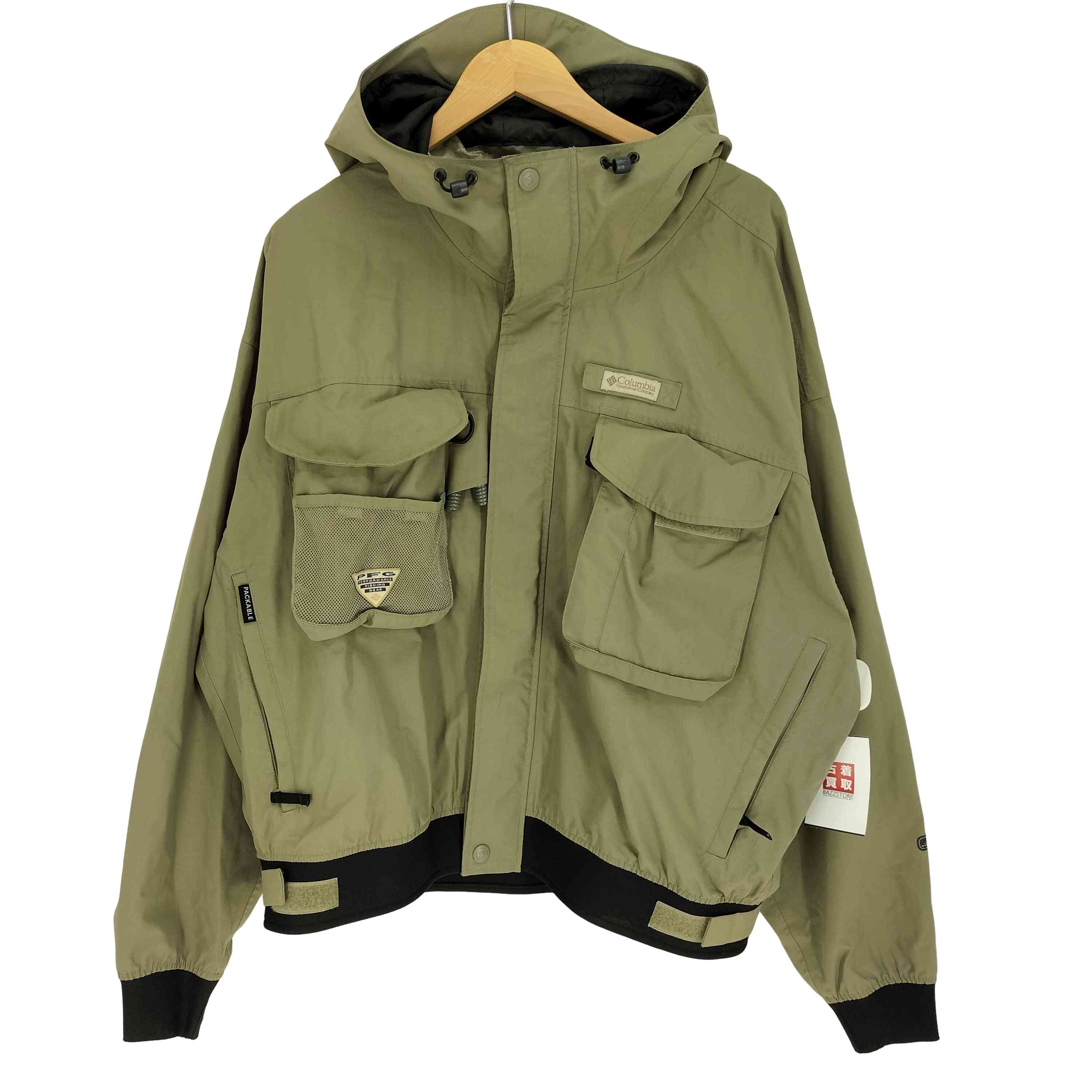 00S OMNI TECH PFG 比翼ジップ フィッシング ジャケット【1142936175601】
