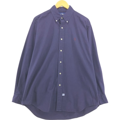 古着 ラルフローレン Ralph Lauren 長袖 ボタンダウンシャツ メンズL相当/eaa554473