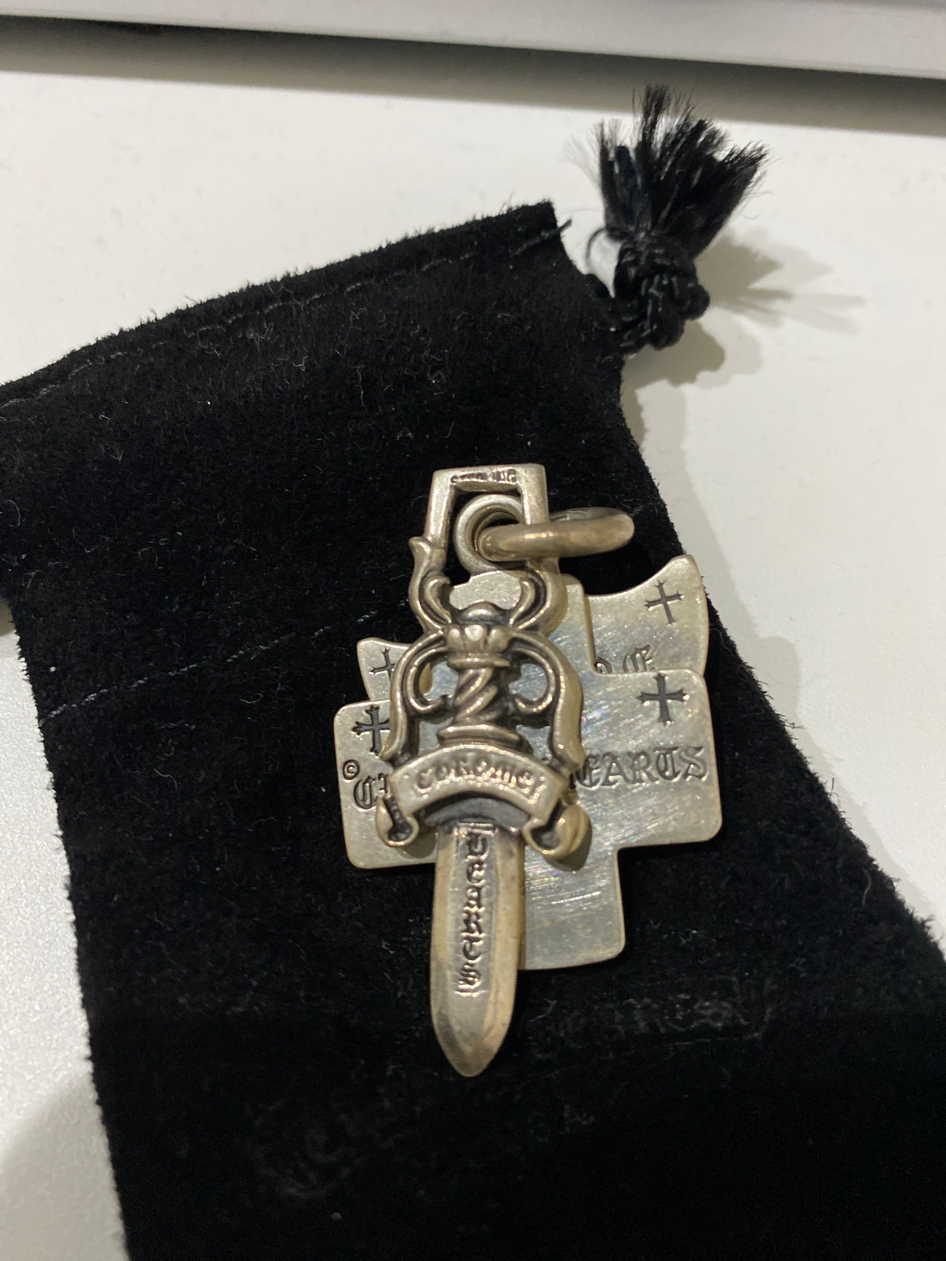 Chrome Hearts 3 Trinket Pendant "Silver"