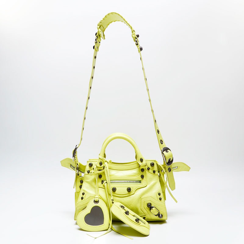 バレンシアガ BALENCIAGA ジャイアント ミニ ナノ シティ 2way ハンドバッグ【中古】