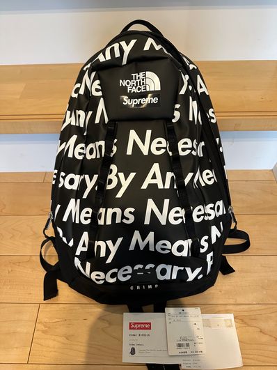 Supreme by any means necessary backpack cheap