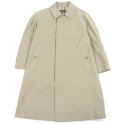 美品 バーバリー ステンカラーコート 玉虫色 メンズ 88-160