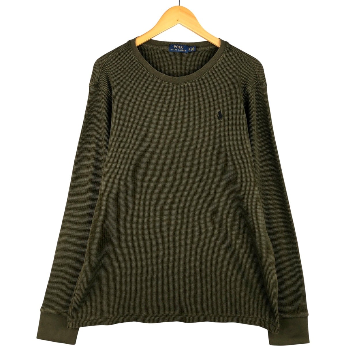 古着 ラルフローレン Ralph Lauren POLO RALPH LAUREN サーマルロンT ワッフル メンズXL相当/eaa589475