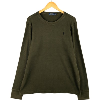 古着 ラルフローレン Ralph Lauren POLO RALPH LAUREN サーマルロンT ワッフル メンズXL相当/eaa589475