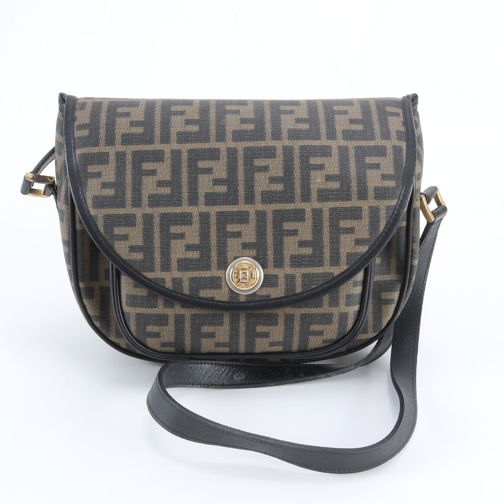フェンディ ズッカクロスボディショルダーバッグ