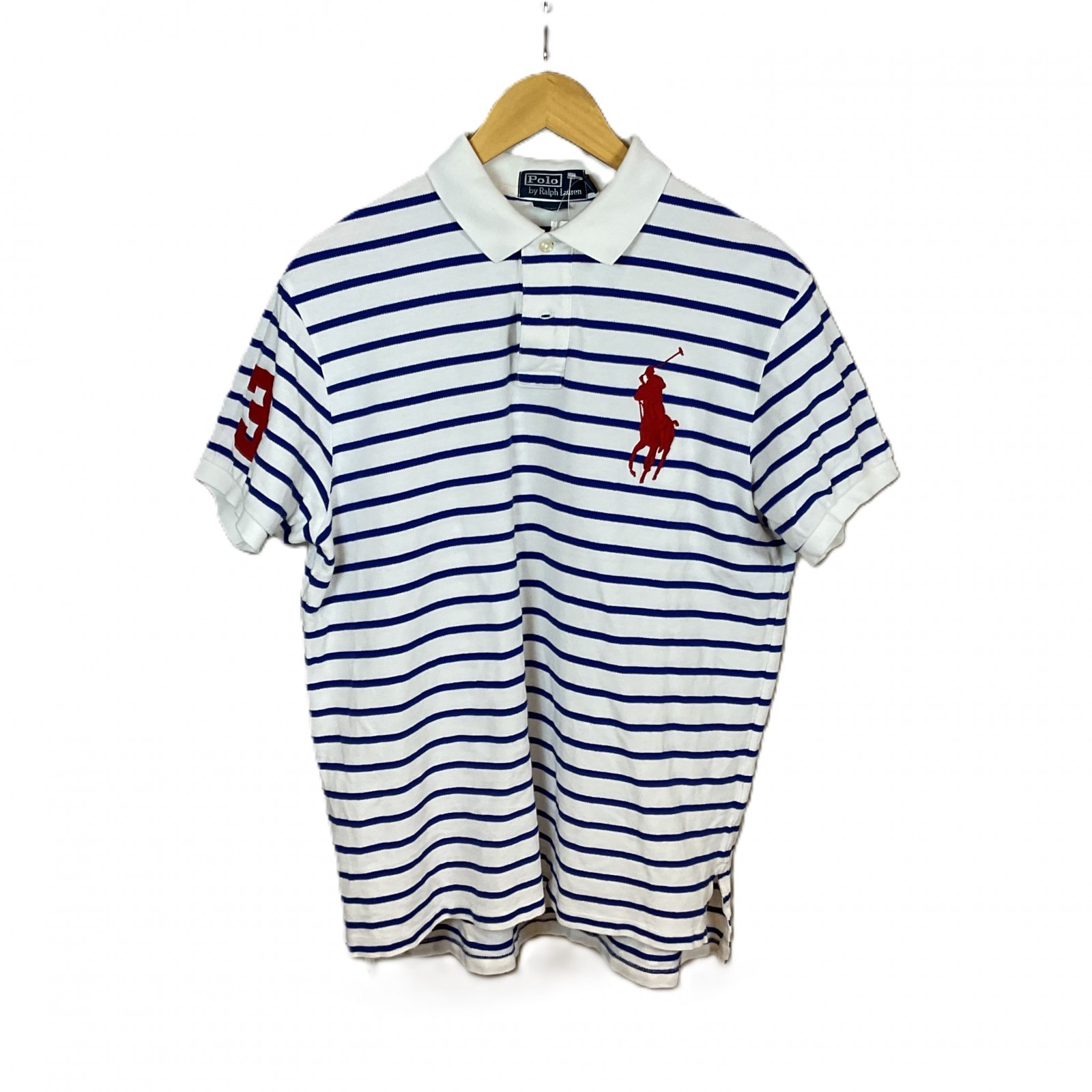 POLO Ralph Lauren 【ポロラルフローレン】ポロシャツ ビッグポニー ボーダー L