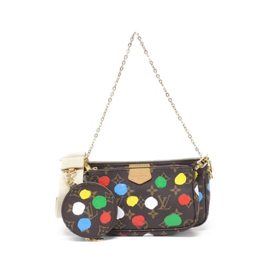 ルイヴィトン モノグラム(LV X YK) ミュルティ ポシェット アクセソワール M46385 ショルダーバッグ