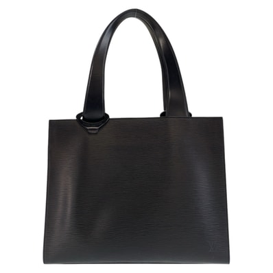 美品 LOUIS VUITTON ルイヴィトン エピ ジェモ ノワール ブラック 黒 レザー トートバッグ ショルダーバッグ 502142 【中古】